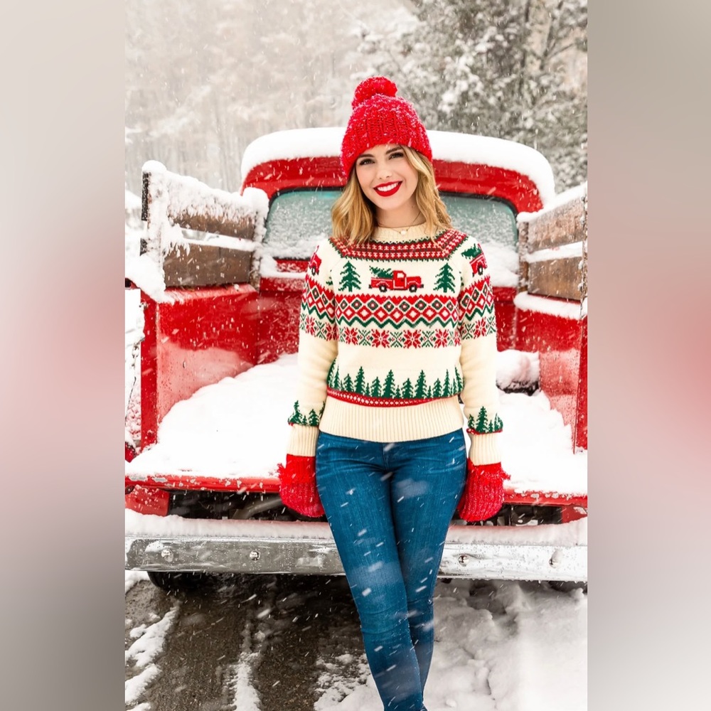 Kiel James Patrick cozy cabin sweater.